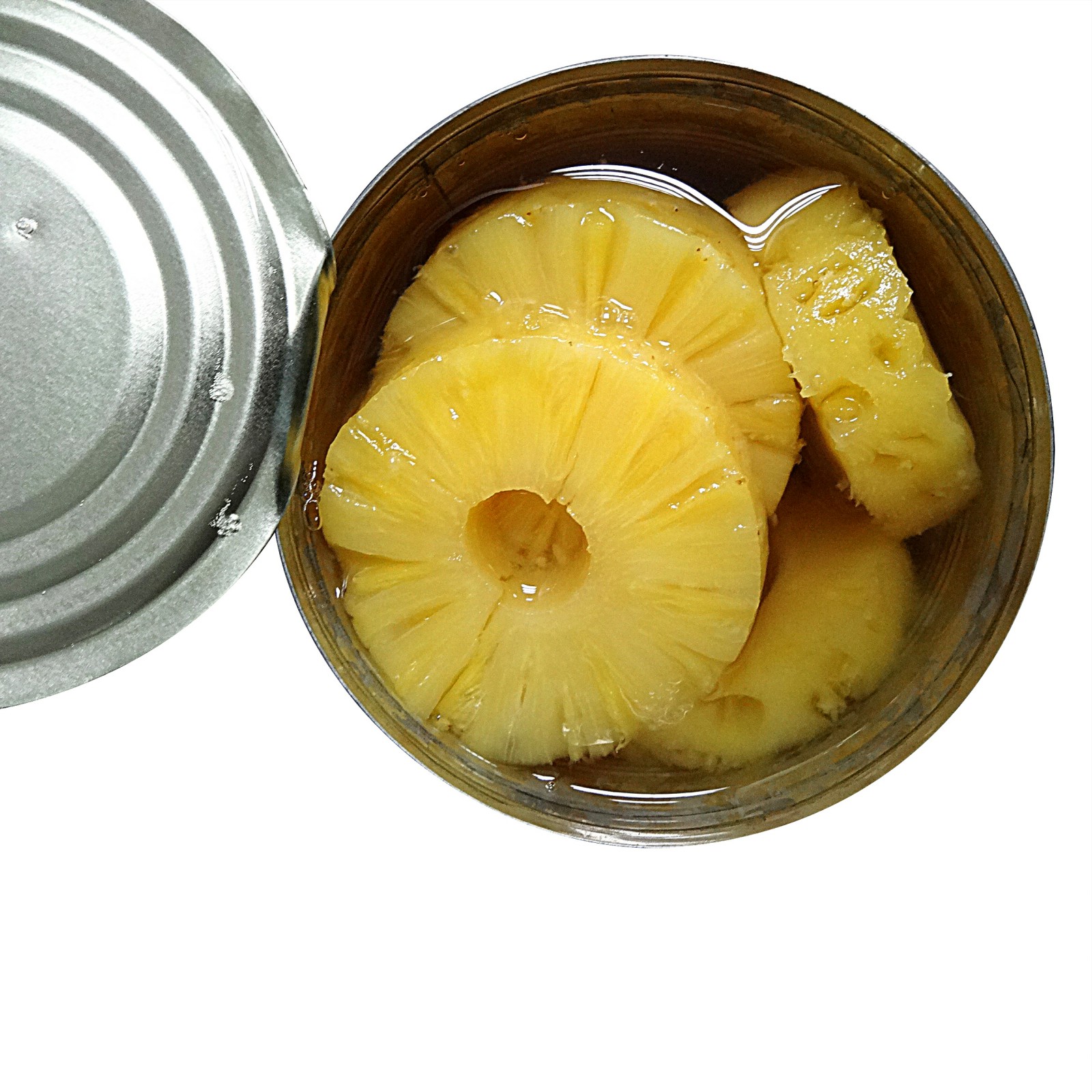 Canned pineapple slice